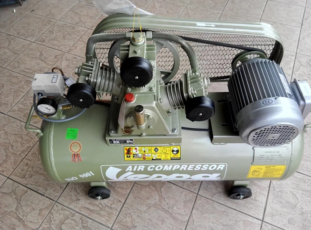 Vespa 2.0HP 3W Cylinder 95L Single Stage Air Compressor MY Power Tools
