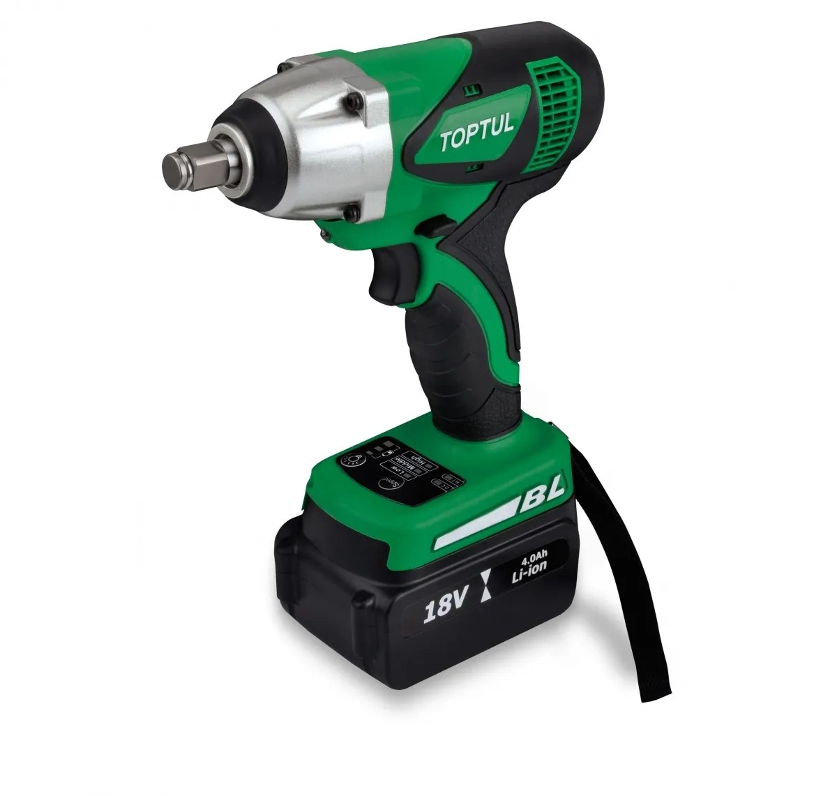 Toptul 18V 1/2" Dr. 500Nm Brushless Cordless Impact Wrench MY Power Tools