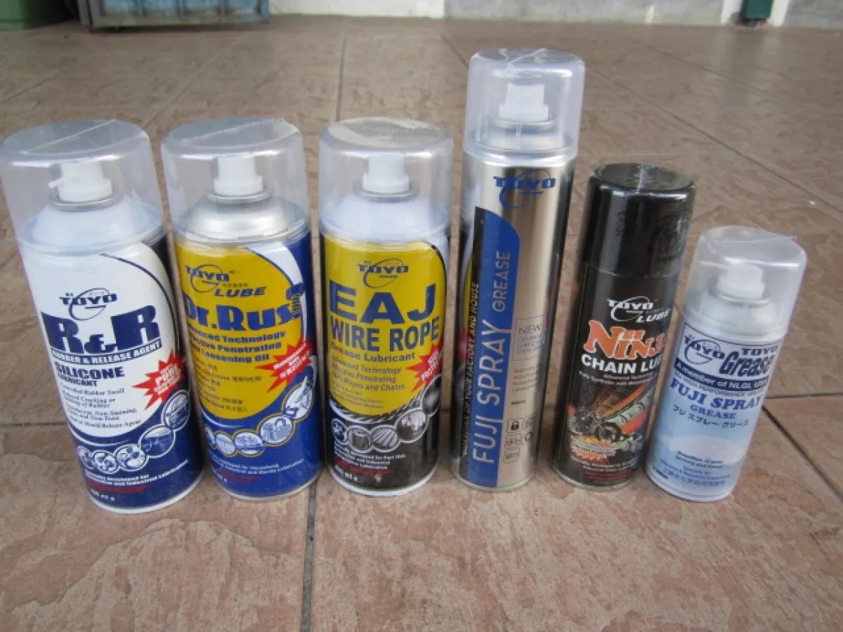 Toyo 400ml EAJ Wire Rope Grease Lubricant Spray MY Power Tools