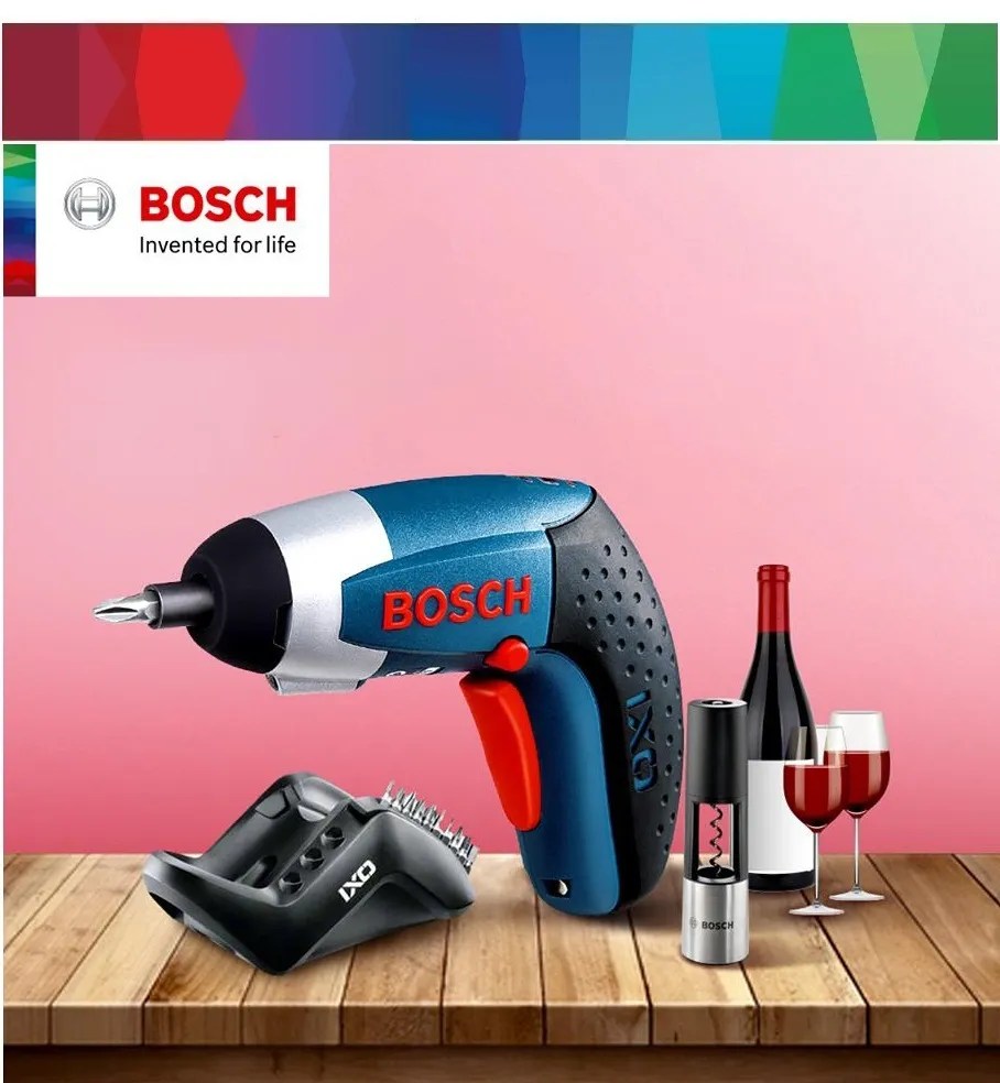 Bosch IXO 3 Professional Cordless Screwdriver Promo Set MY Power Tools