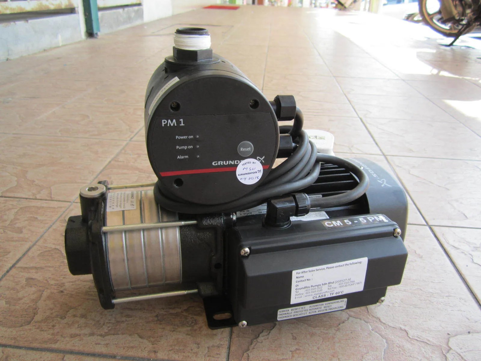 Grundfos CM55PM1 Auto MultiStage Pressure Booster Pump MY Power Tools
