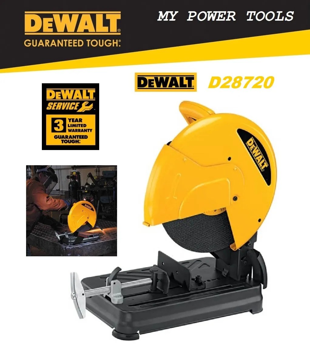 DeWalt 2300W 355mm (14") Abrasive Metal Chop Saw MY Power Tools
