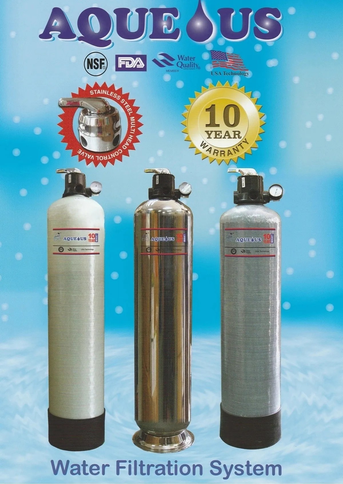 Aqueous FRB 1044 Outdoor Water Master Filtration System MY Power Tools