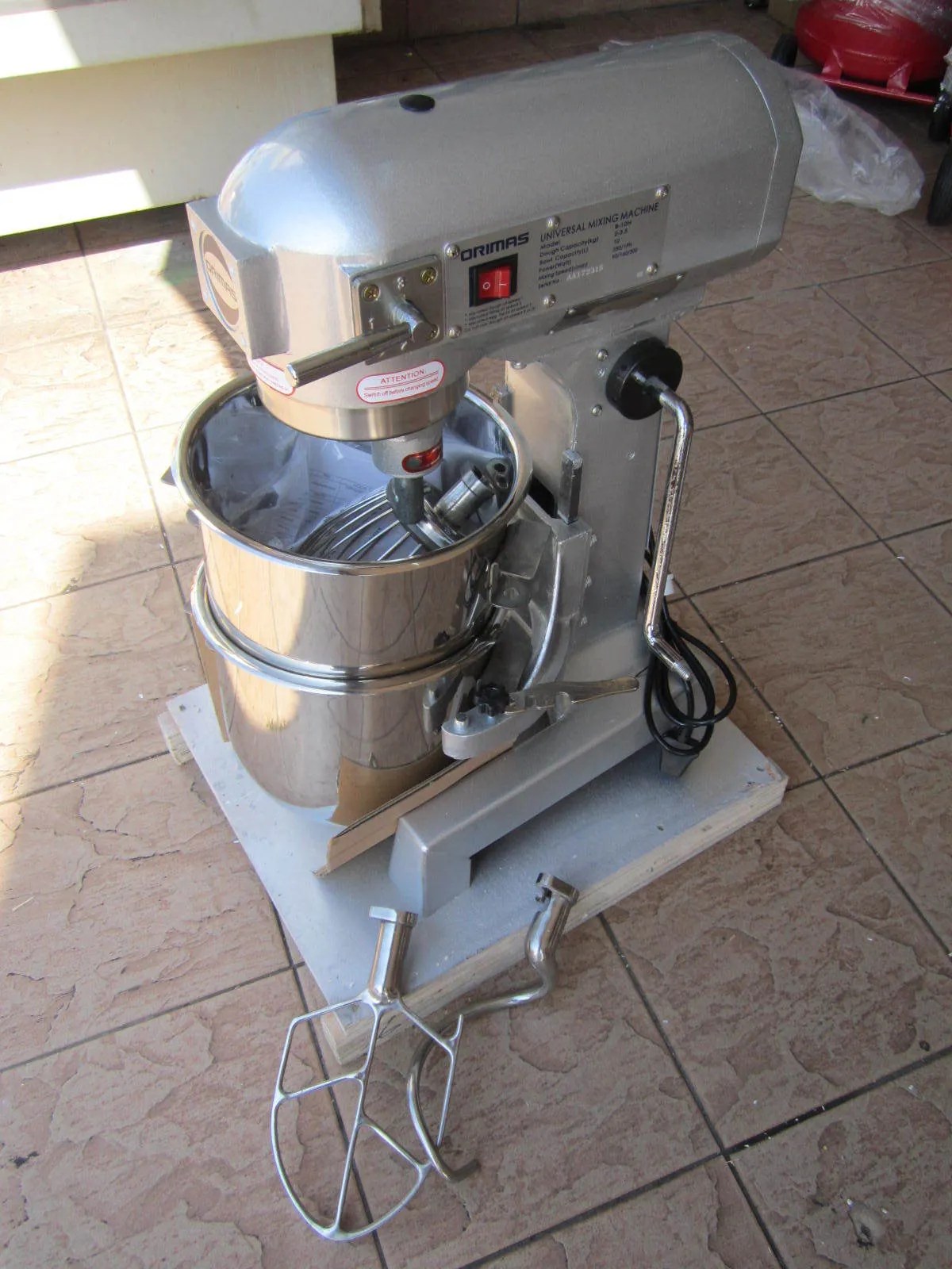 Orimas B10 Commercial Dough Mixing Machine MY Power Tools