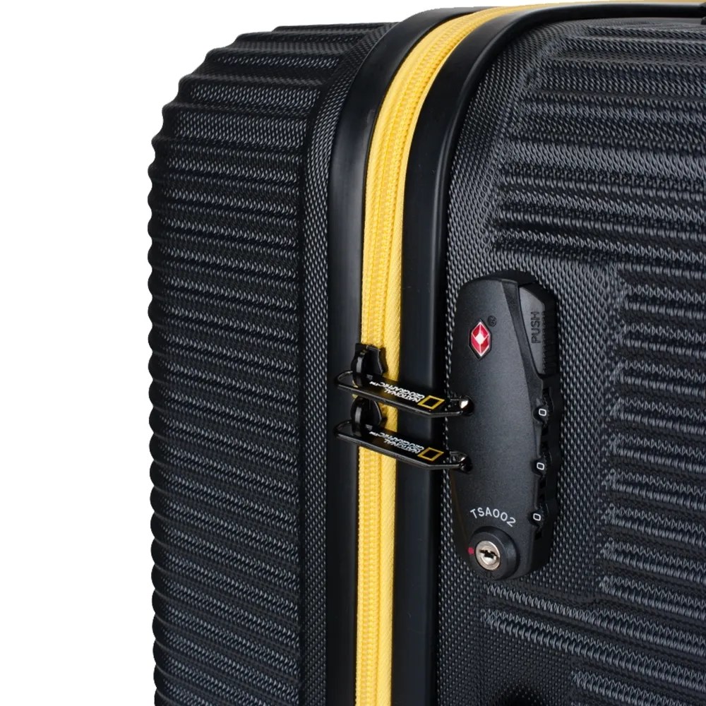 National Geographic ABS Abroad Luggage (Black) GoTravelOutdoor