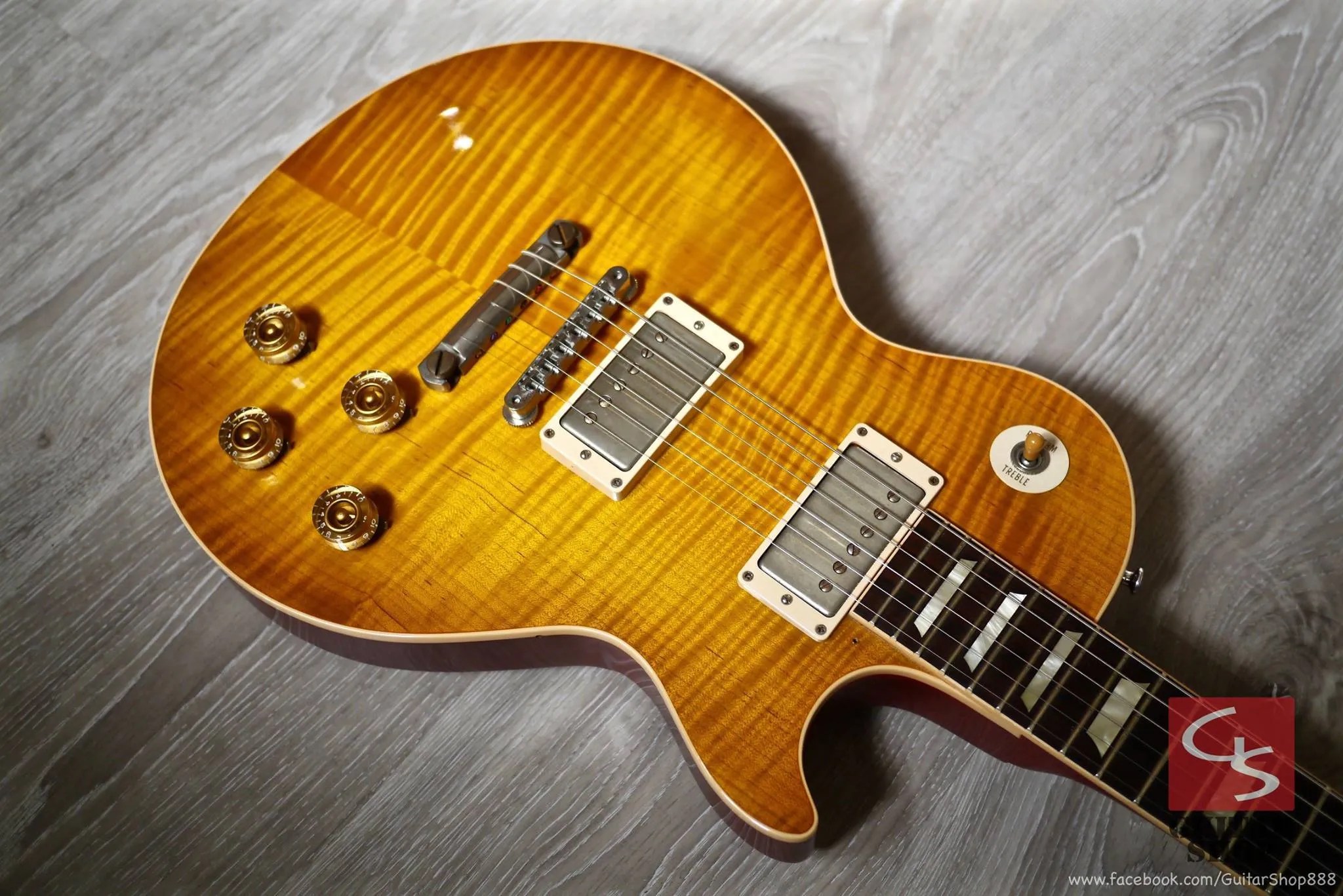 全球限量Gibson Custom Shop R9 Paul Kossoff 1959 Les Paul VOS Guitar Shop