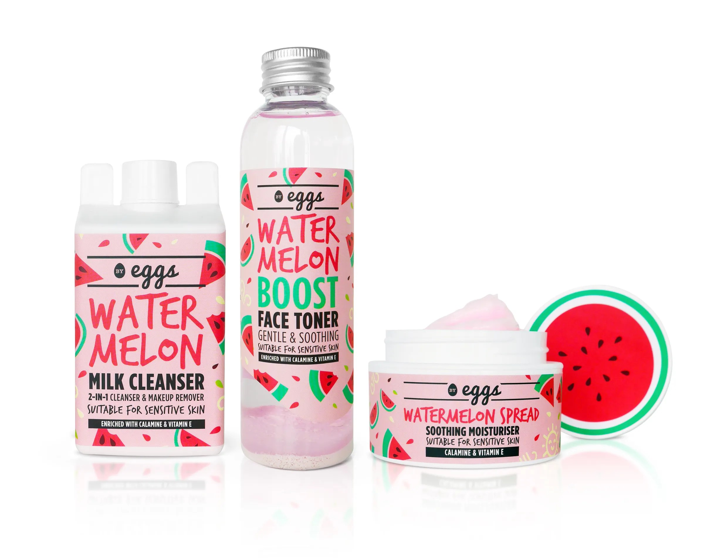 Watermelon Skincare Set By Eggs Best Clay Mask in Malaysia