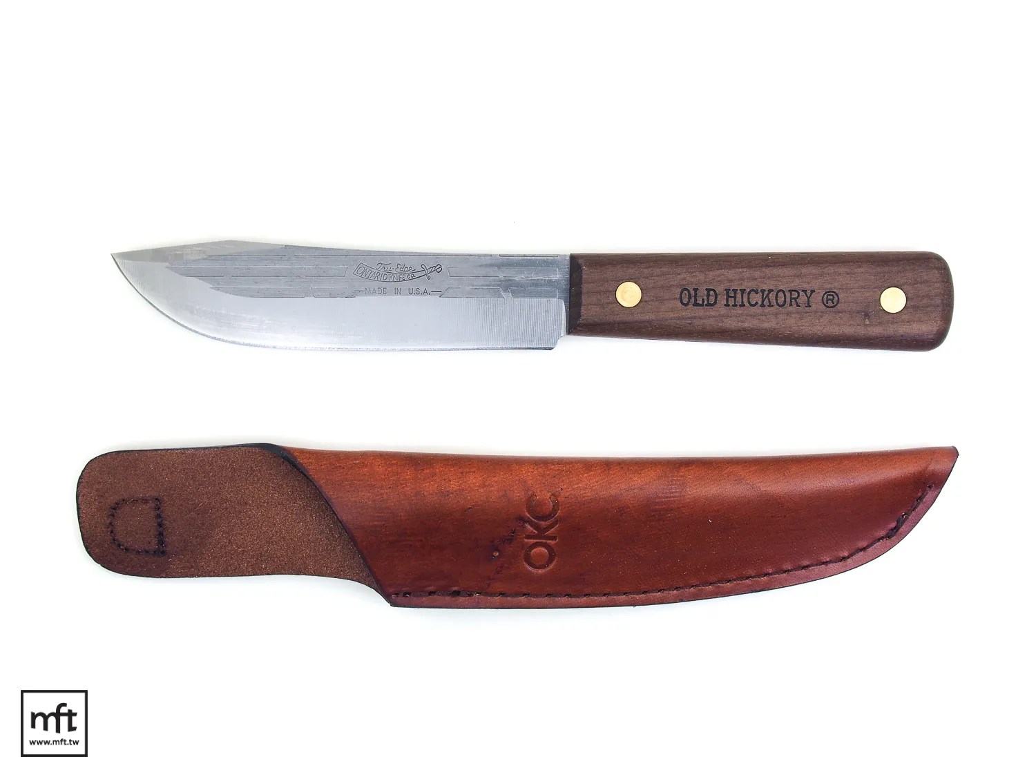 🇺🇸美國 Ontario Old Hickory Hunting Knife 5.5吋直刀 MFT