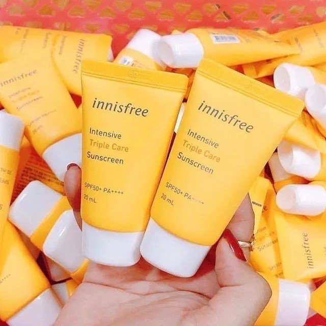INNISFREE Intensive Triple Care Sunscreen SPF50+ PA++++ 20ml (Sun Block