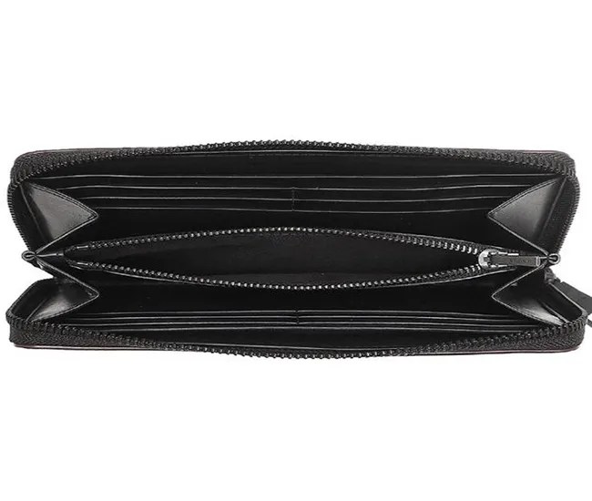 COACH MEN ACCORDION SIGNATURE FULL ZIP WALLET (COACH F25517)