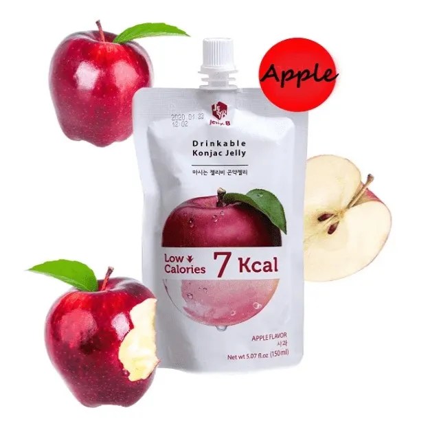 Korea JELLY.B Drinkable Apple Konjac Jelly (150ml) Healthy Low