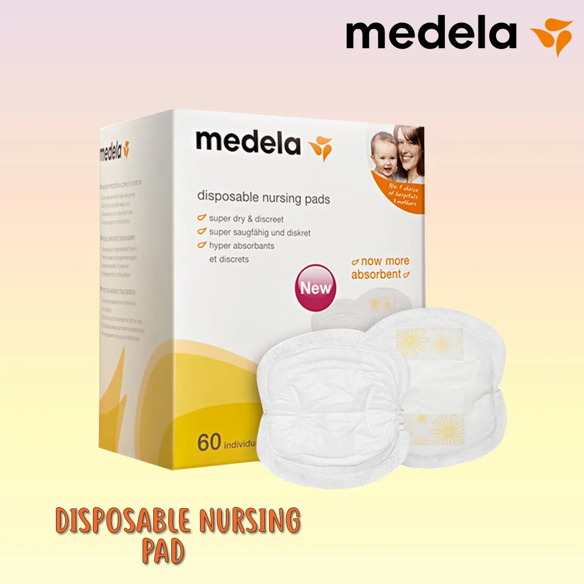 Disposable Nursing Pad Medela SERIMAMA SET BERPANTANG