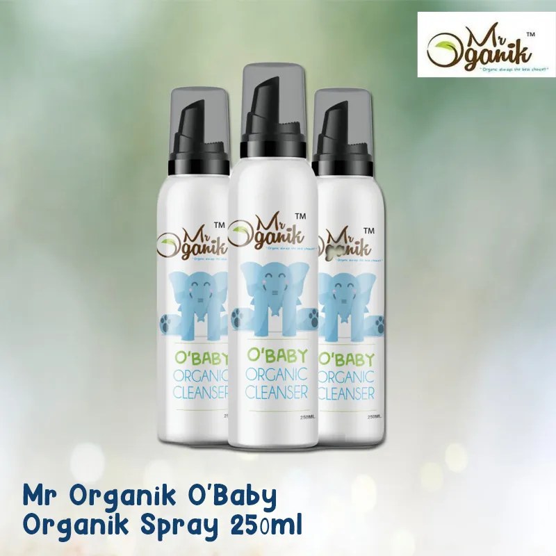 [ BEST PRODUCT ] Mr Organik O'Baby Organik Spray 250ml SERIMAMA SET