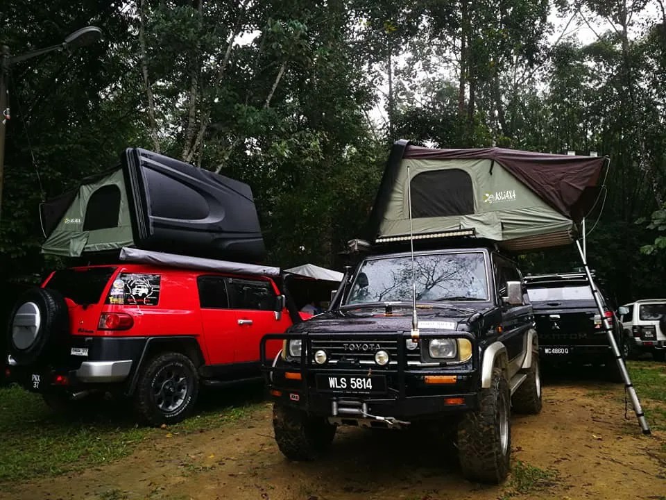 Hard shell Roof Top Tent (160cm King Size / 210cm Super King Size