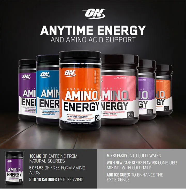 Optimum Nutrition (ON) Essential Amino Energy 30 Servings Proteinlab