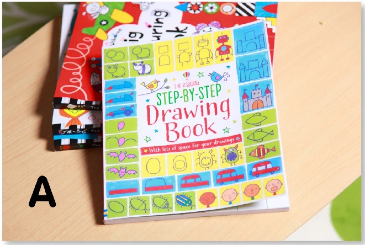 Usborne Step By Step Drawing Book Toysdirect Online Kids Toys & Baby Toys Malaysia