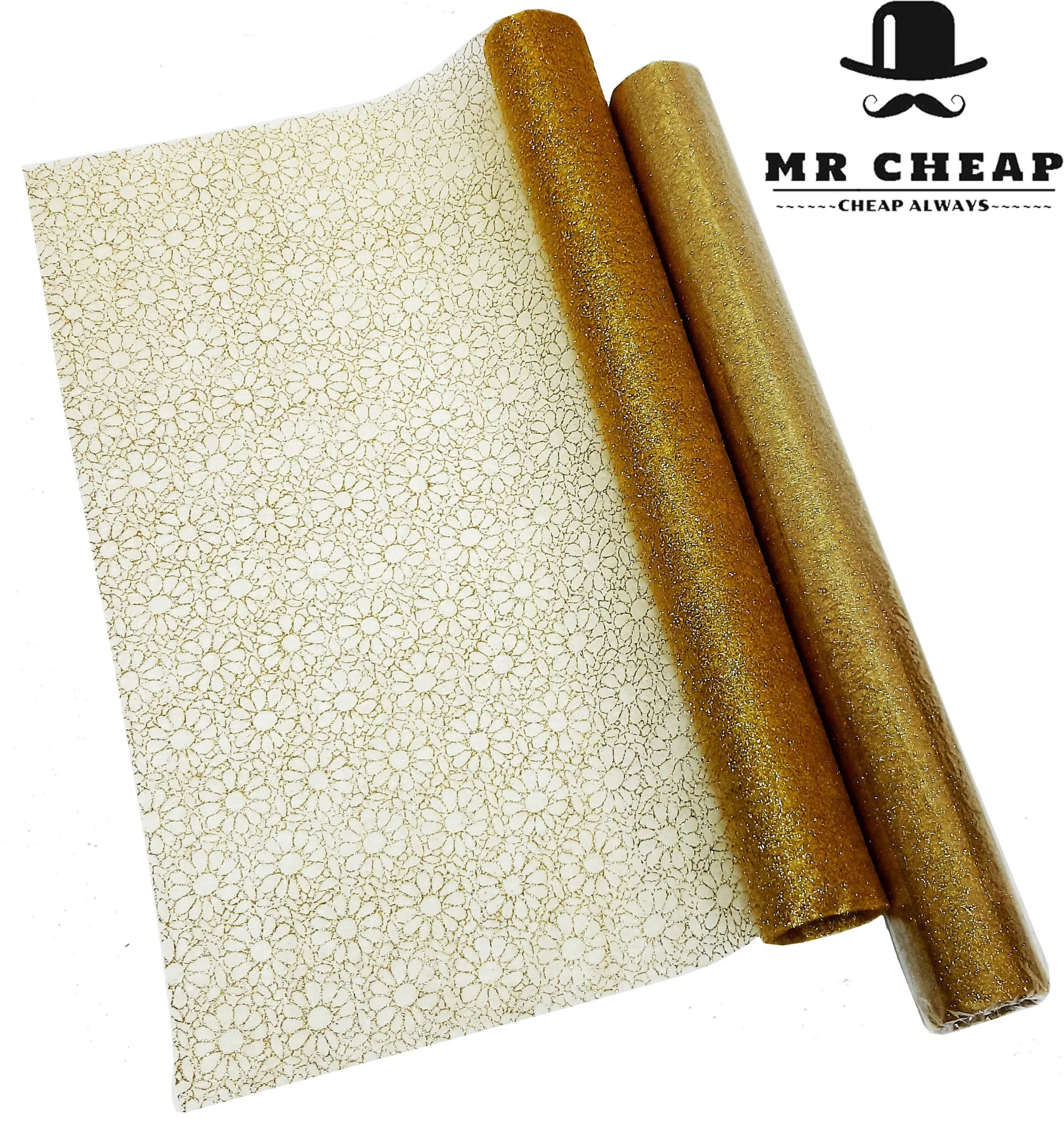 Organza Fabric Pembalut Polystyrene (Flower Design) (1 Roll) 7046 Mr