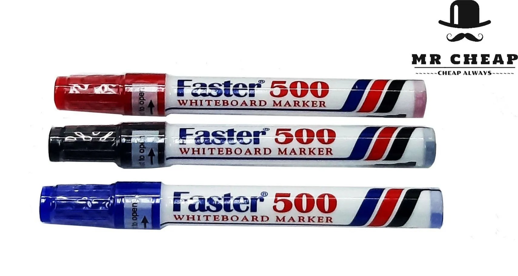 Faster 500 Whiteboard Marker (1 Box) 20108 Mr Cheap Customize Wood