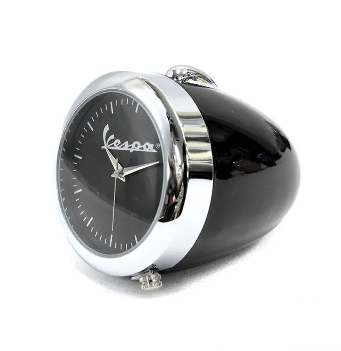 Vespa Alarm Clock Black Vespa
