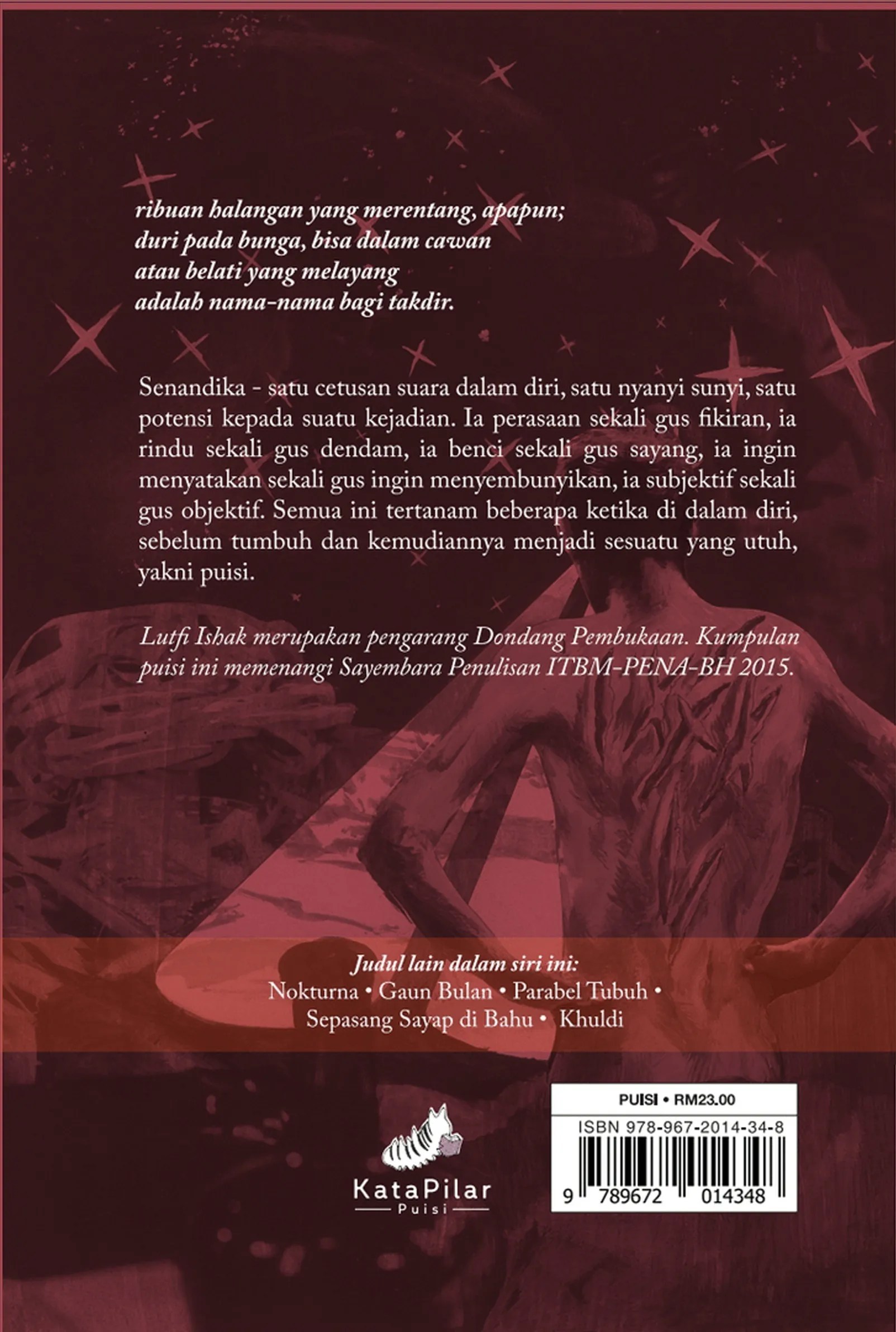 Senandika Nyanyi Sunyi Sepanjang Jalan KataPilar Bookstore
