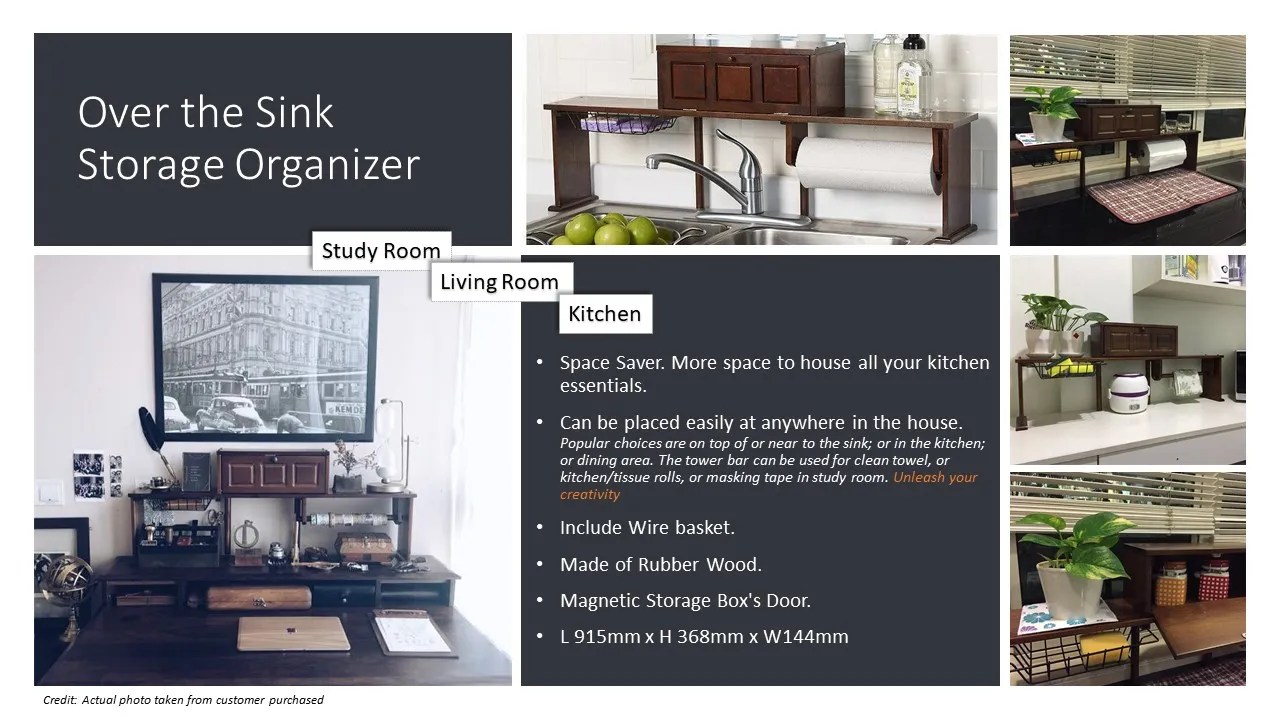 Alcove Over the Sink Storage Organizer Esta Ventures Your Furniture