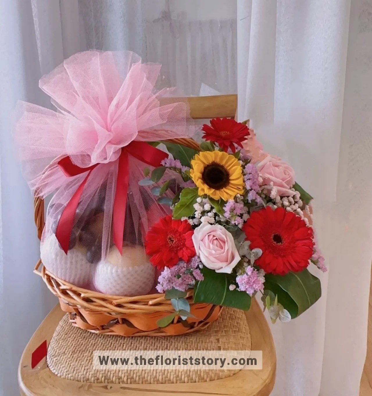 Fruits Flower Basket 38 The Florist Story ( Florist Johor Gift Shop