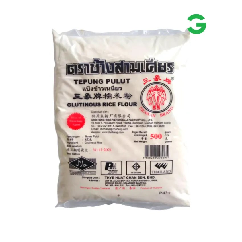 Tepung Pulut (500g/pek) Pasago2u Your Online Grocery Store