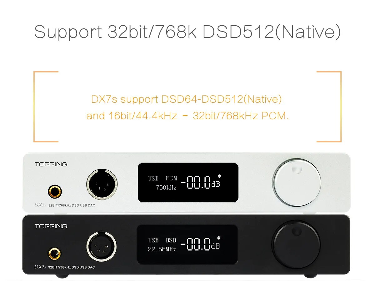 Topping DX7s DAC & Headphone Amplifier TechX Malaysia Home Audio