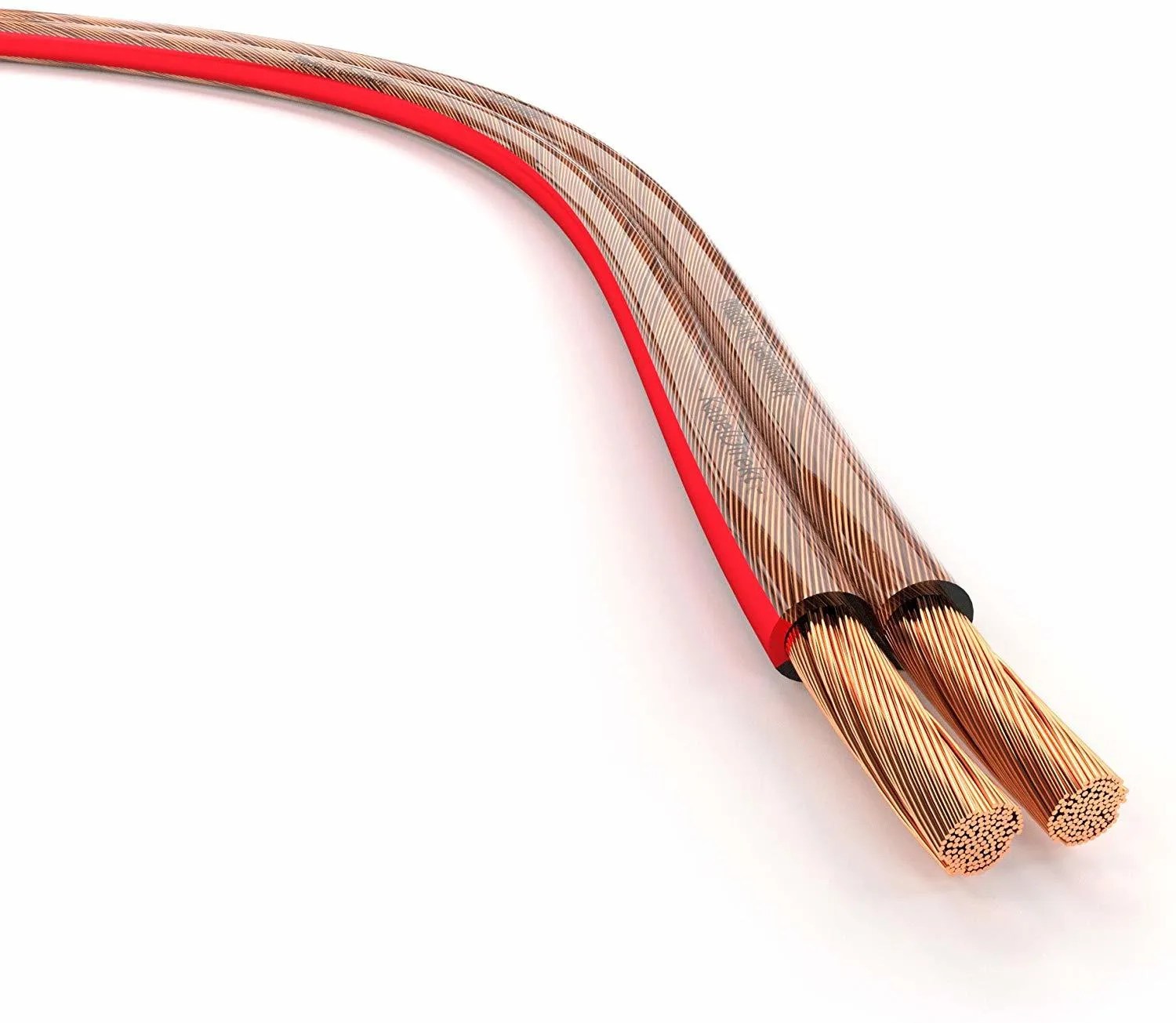 KabelDirekt Pure Copper Stereo Audio Speaker Wire (14 AWG Gauge