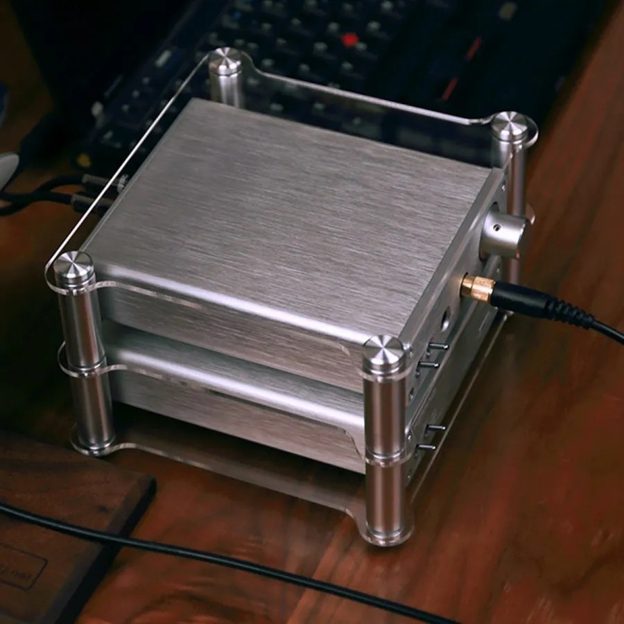 Topping Desktop HiFi TwoLayer Acrylic Rack TechX Malaysia Home