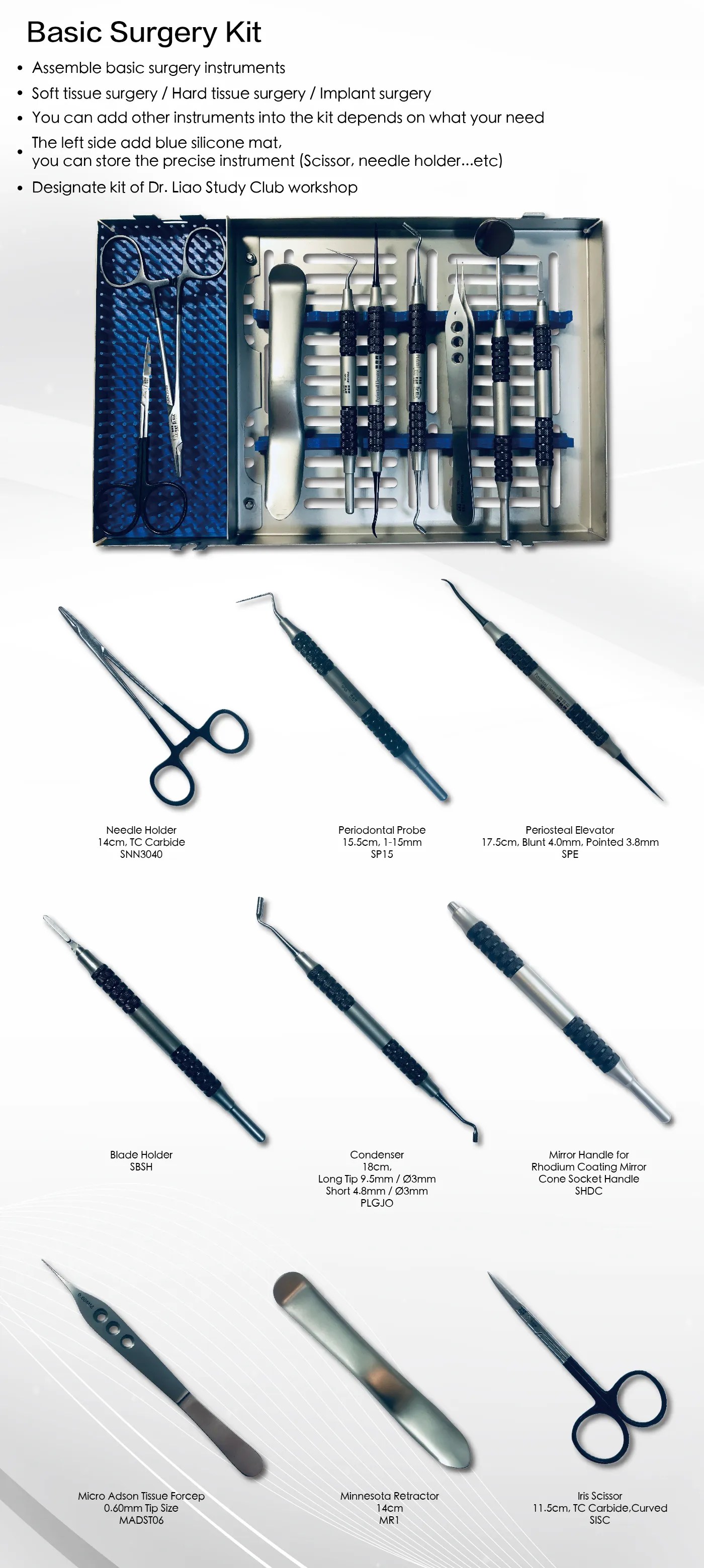 Basic Surgery Kit SENKA Dental Supply