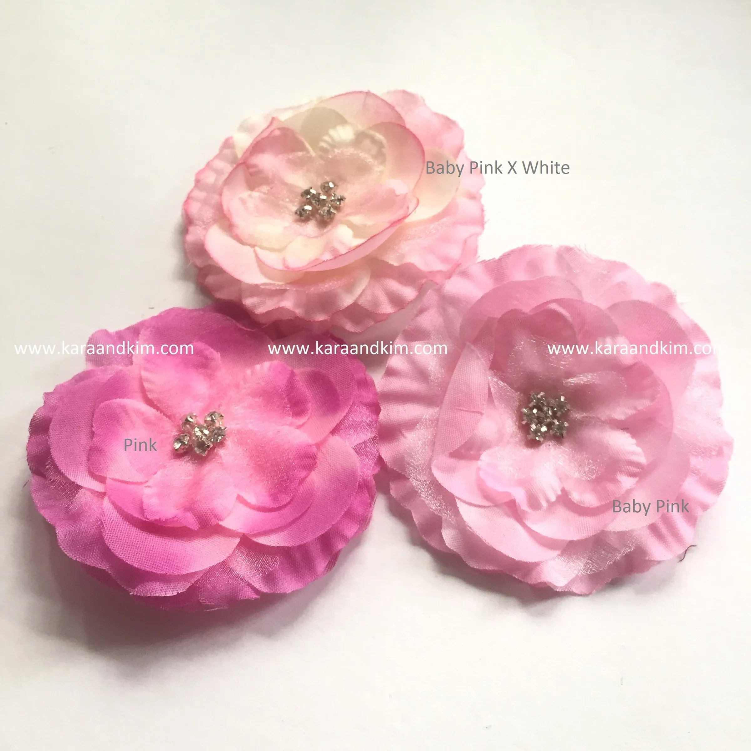 Silk Organza Flower (Medium) Kara and Kim DIY Tutu Supplies and