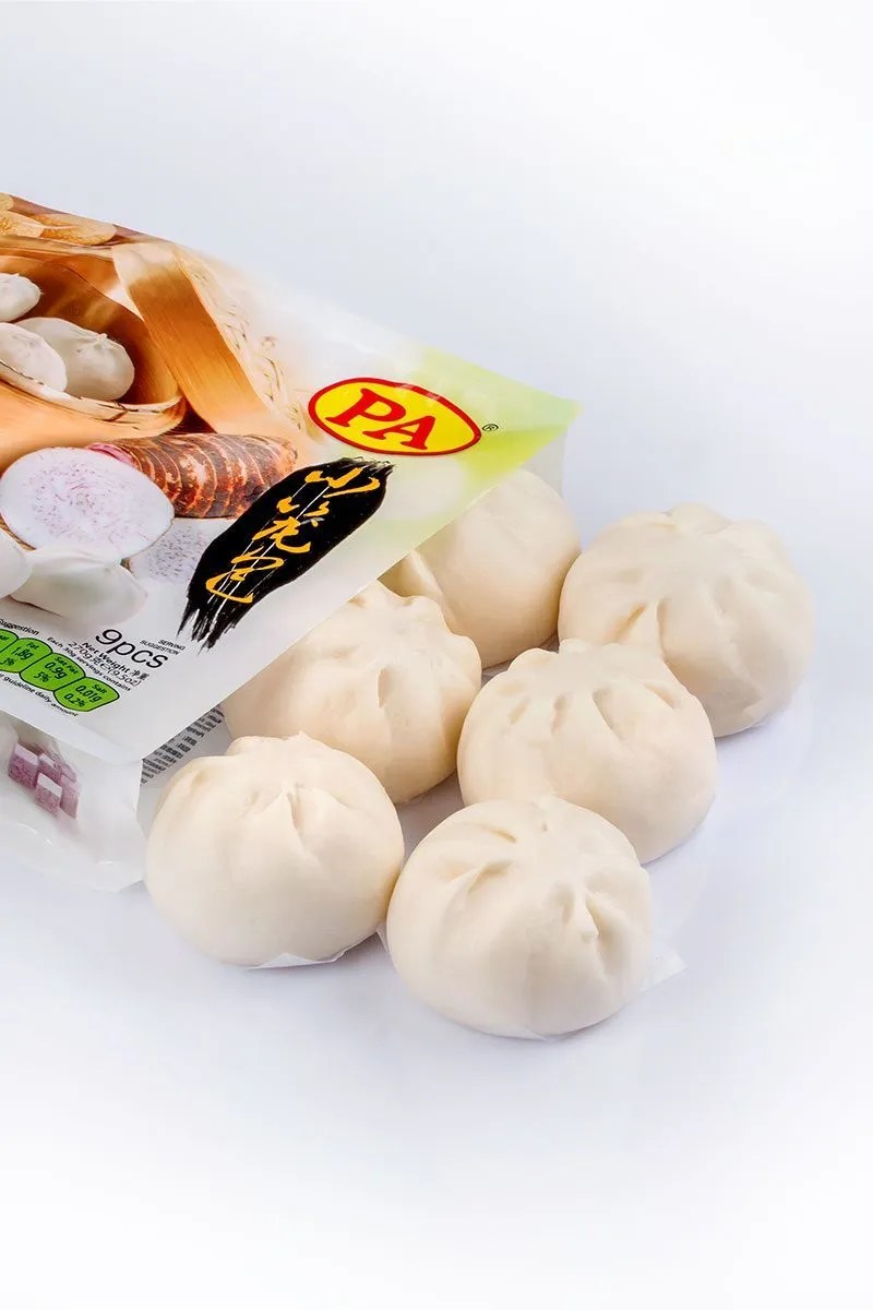 PA Mini Steam Bun Taro Yam (9pcs 270gm) PA FOOD