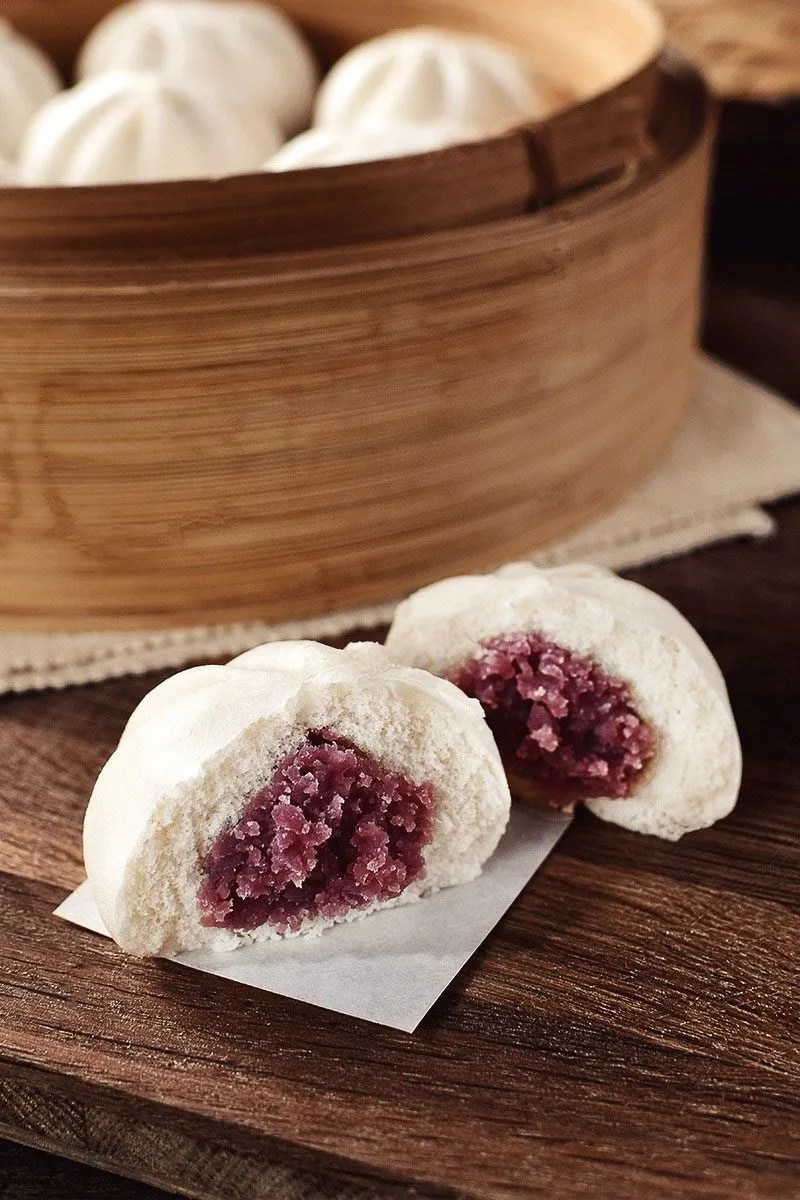 PA Mini Steam Bun Purple Sweet Potato (9pcs x 270gm) PA FOOD