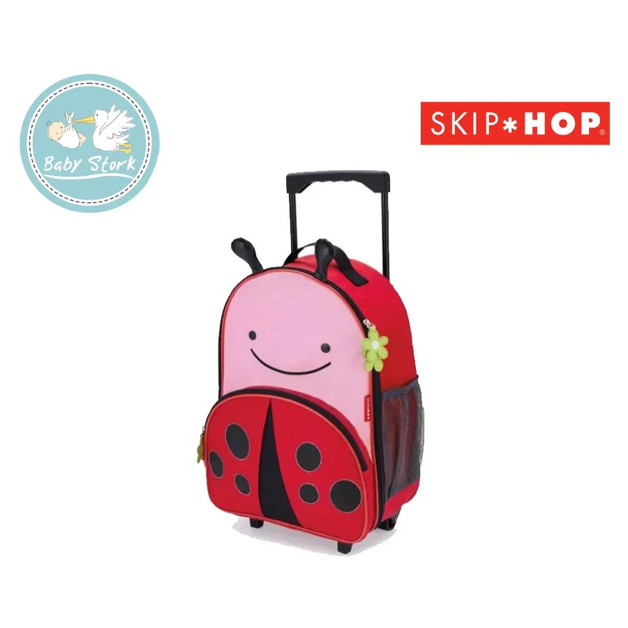 Skip Hop Zoo Kid Rolling Luggage Giraffe / Butterfly / Ladybug Baby