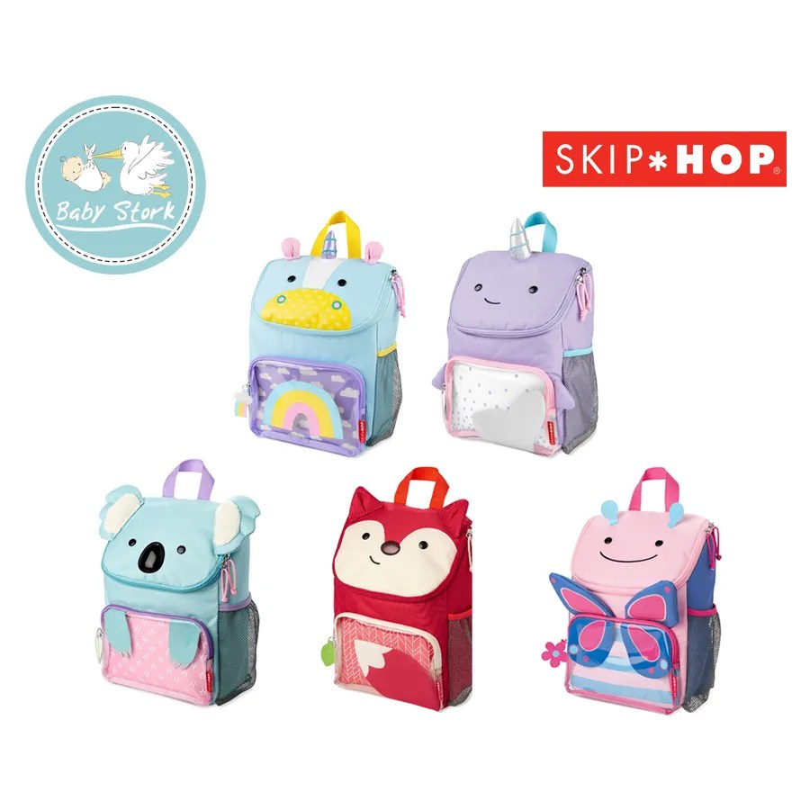Skip Hop Zoo Big Kid Backpack Koala / Butterfly / Fox / Narwhal