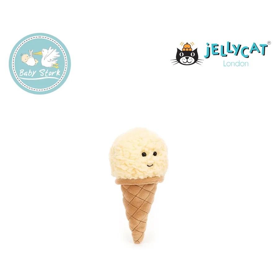 Jellycat Irresistible Ice Cream Vanilla / Mint / Strawberry