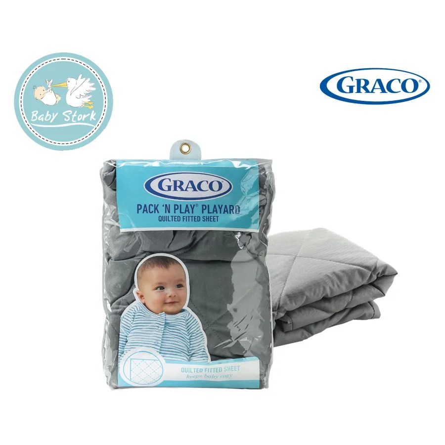 Graco Playard Newborn Napper Milan FREE (1) Quilted Fitted Sheet