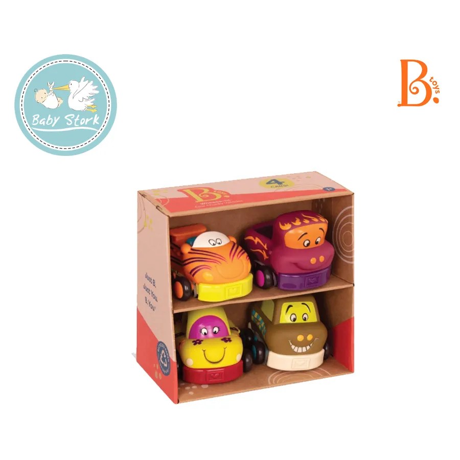 B. Toys WheeeeLs Pull Back Cars / Soft Cars Baby Stork (MRI2015/1030)