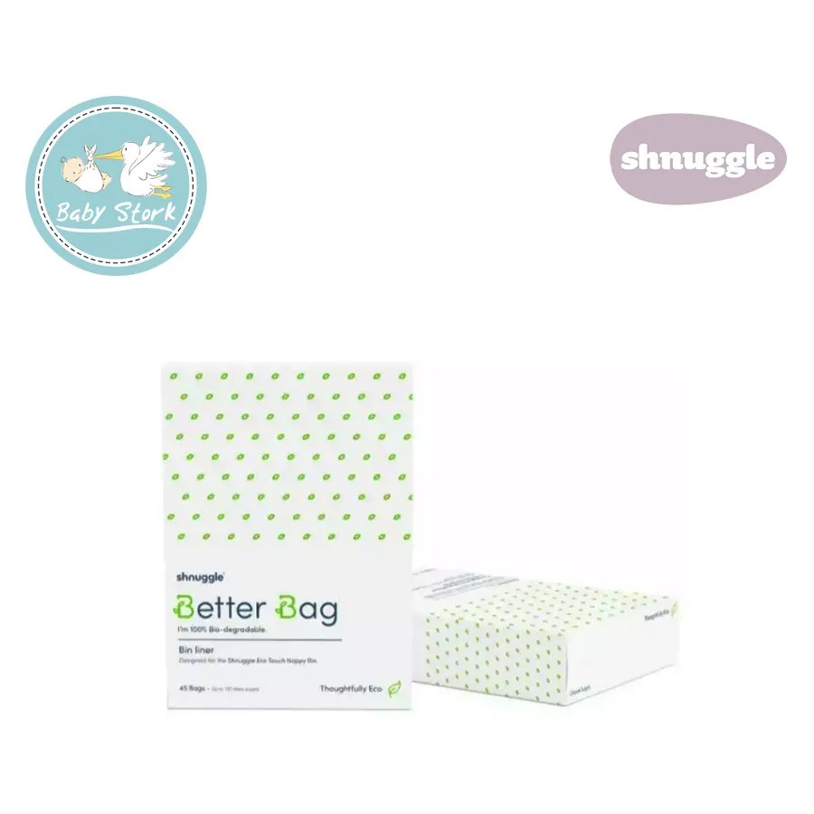 Shnuggle Better Bag Nappy Bin Liners Baby Stork (MRI2015/1030)