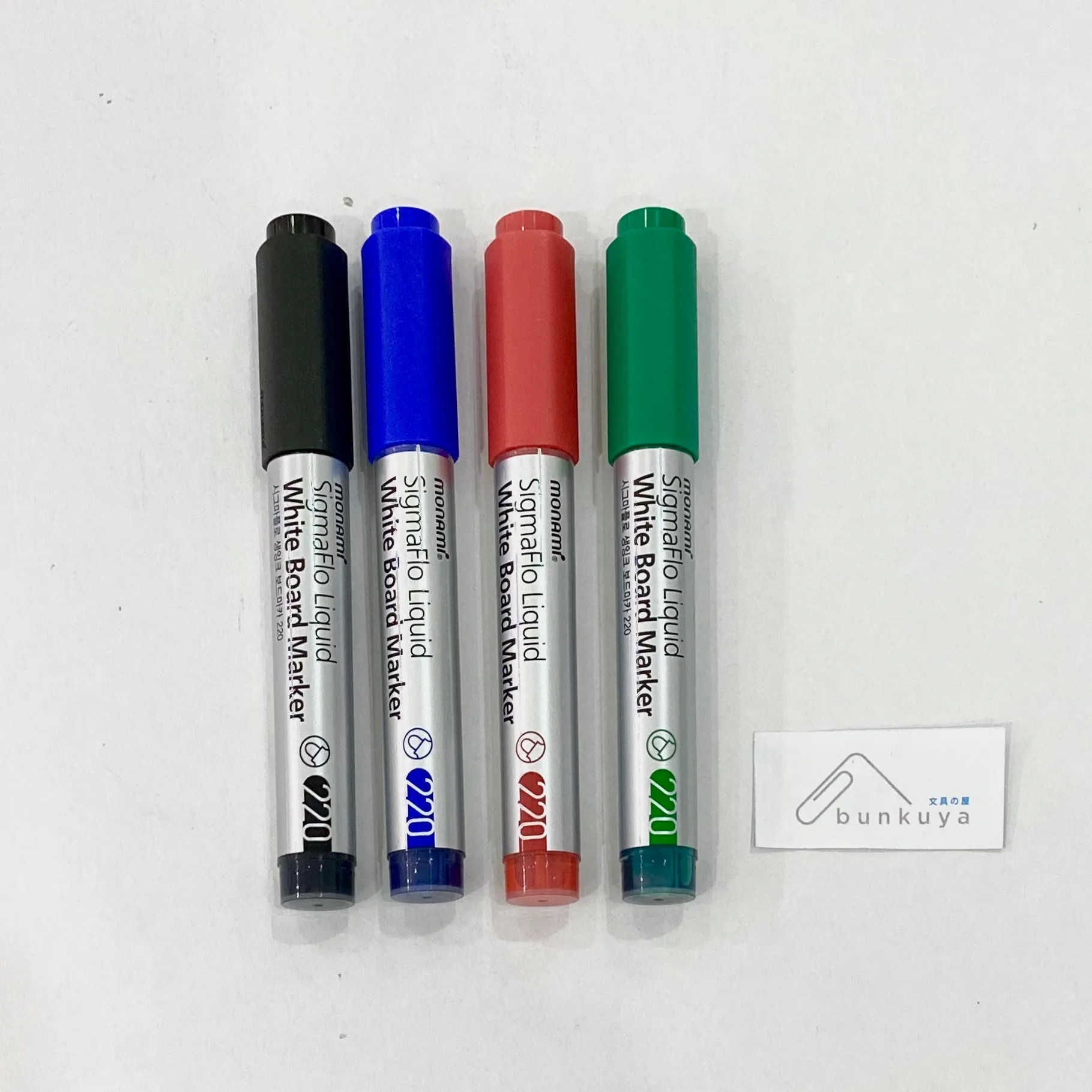 Monami SigmaFlo Liquid Whiteboard Marker Bullet 220 Bunkuya