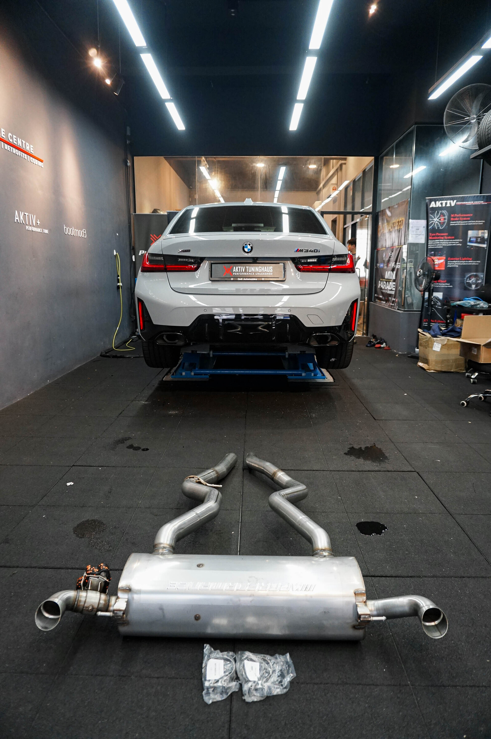 BMW M Performance Exhaust Muffler (G20 M340i) Aktiv Tuninghaus