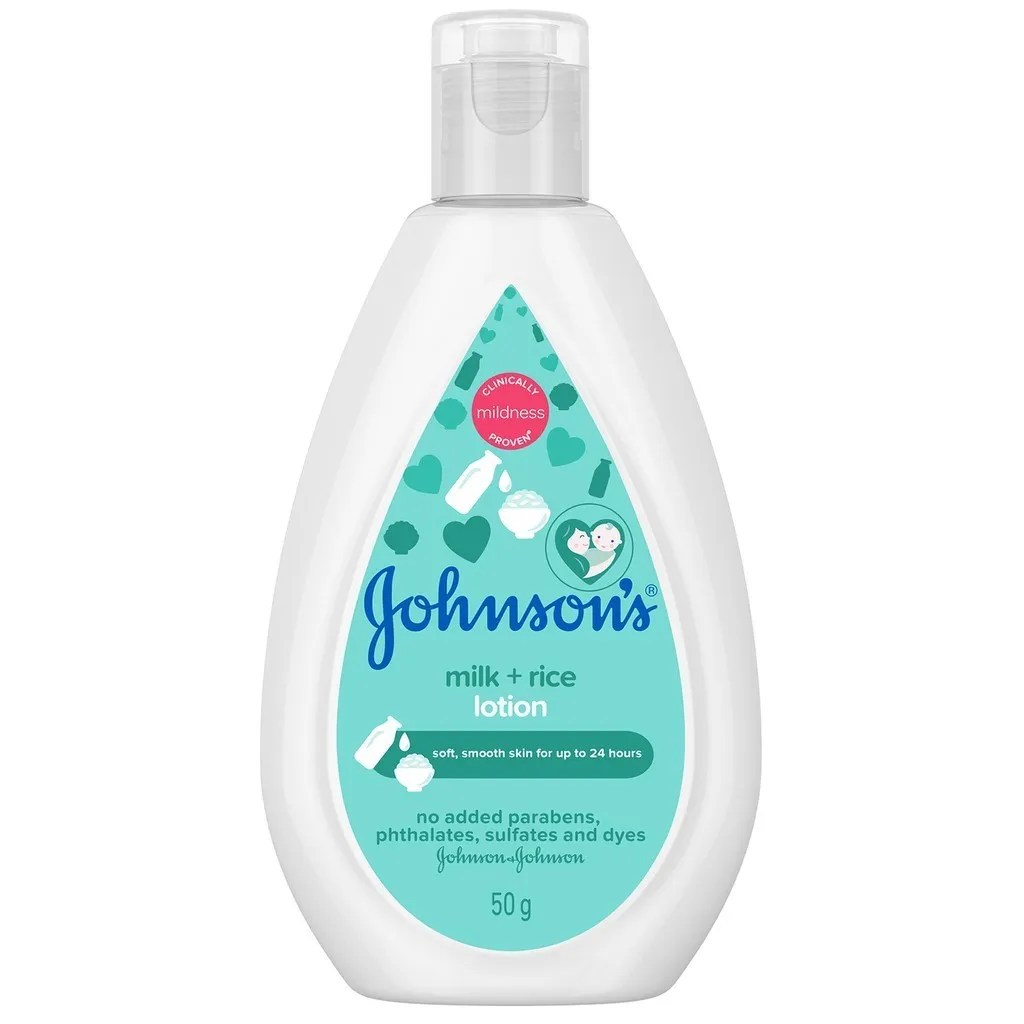 Johnson's Milk+Rice Lotion 50mL Citimart