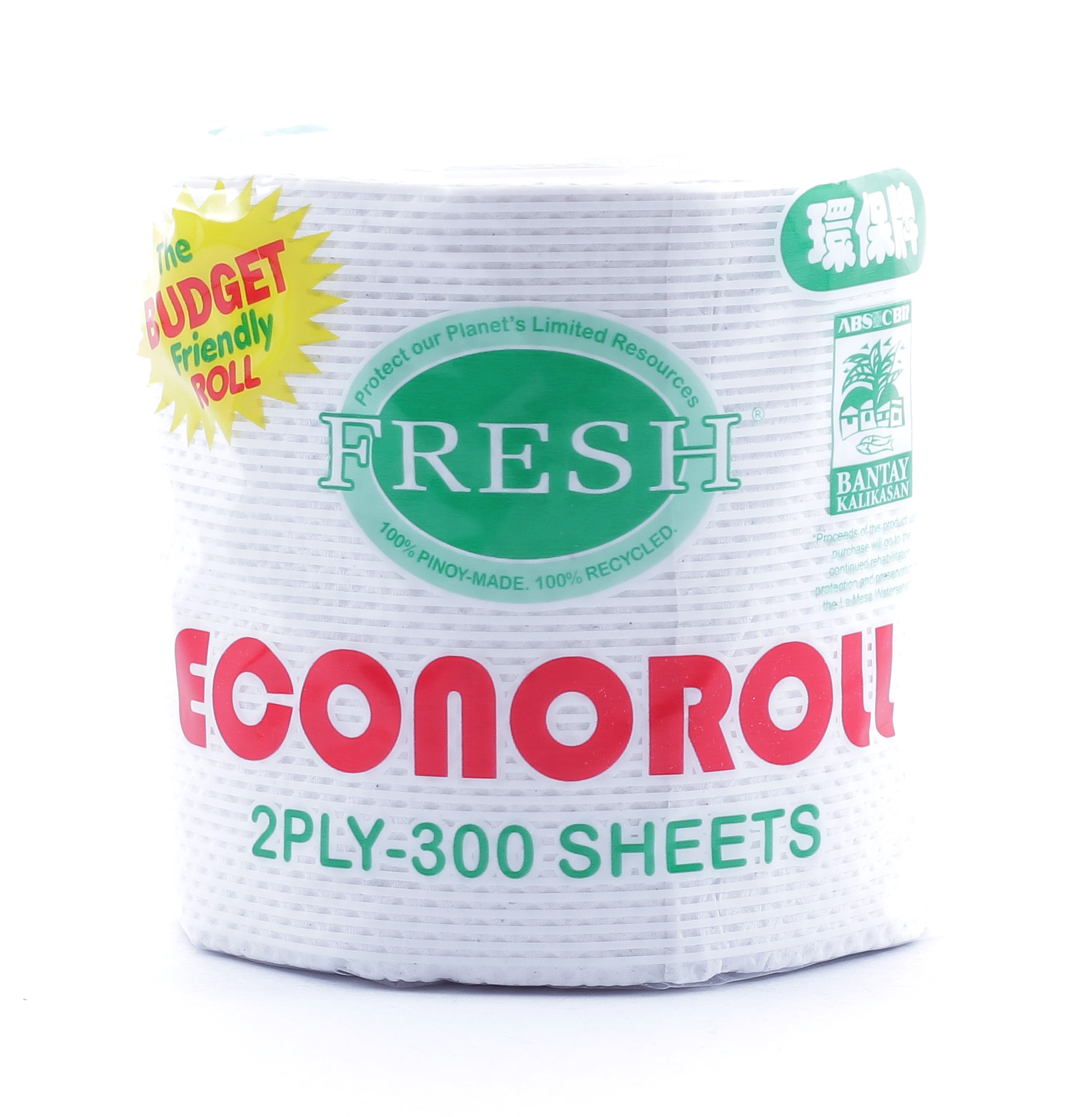 Fresh Econoroll Bathroom Tissue 2Ply 150Pull 300's Citimart