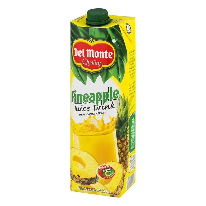 Del Monte Pineapple Juice Drink 1L Citimart