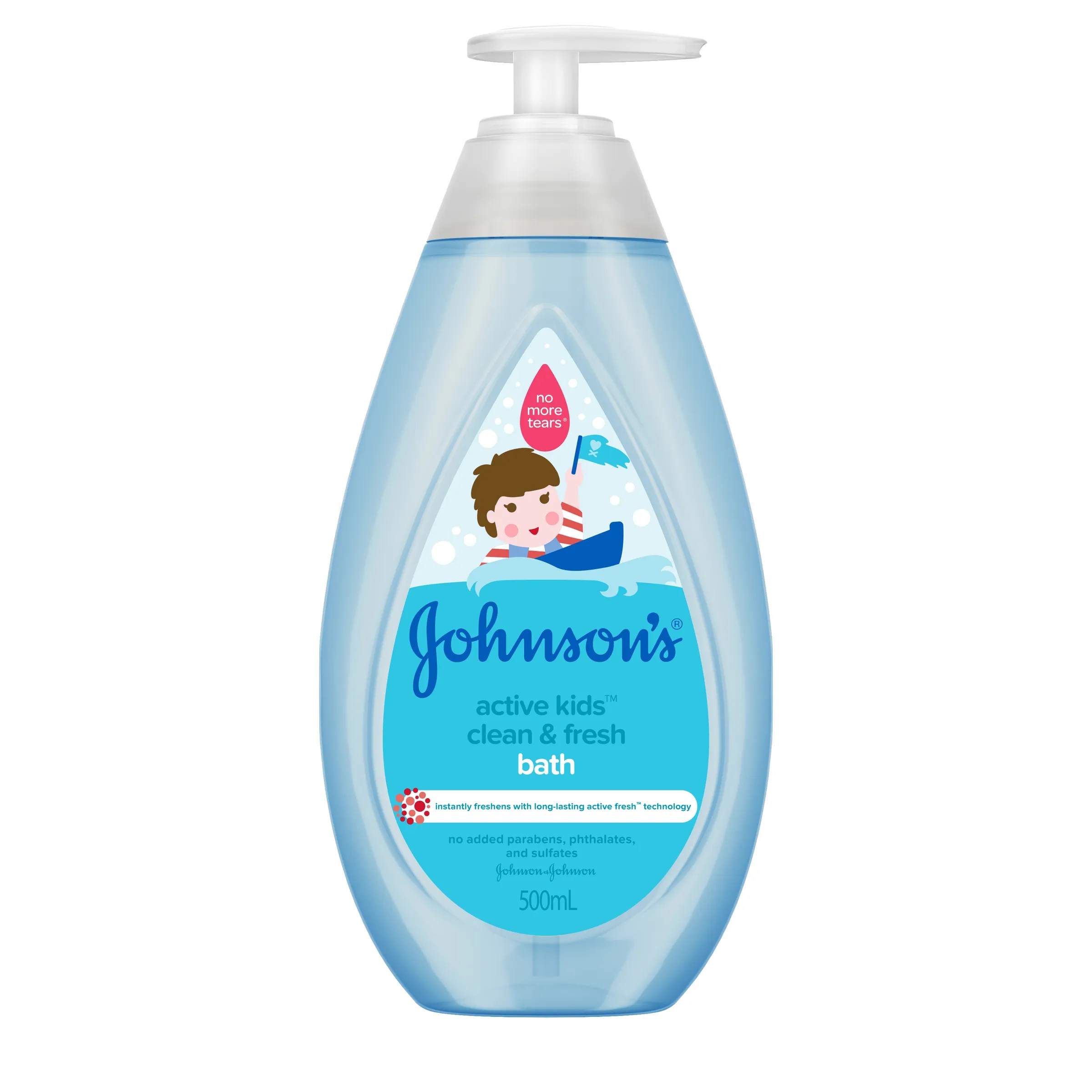Johnson's Bath Active Fresh 500mL Citimart