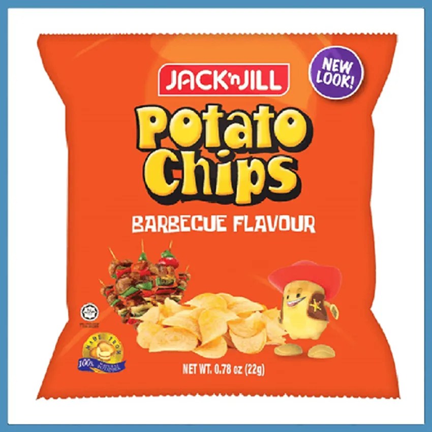 Jack 'n Jill Potato Chips Barbecue 22g Citimart