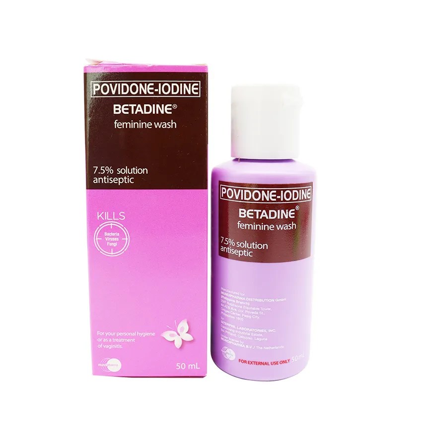 Betadine Feminine Wash 50mL Citimart