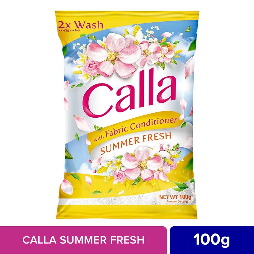 Calla Detergent Powder Summer Fresh 100g Citimart