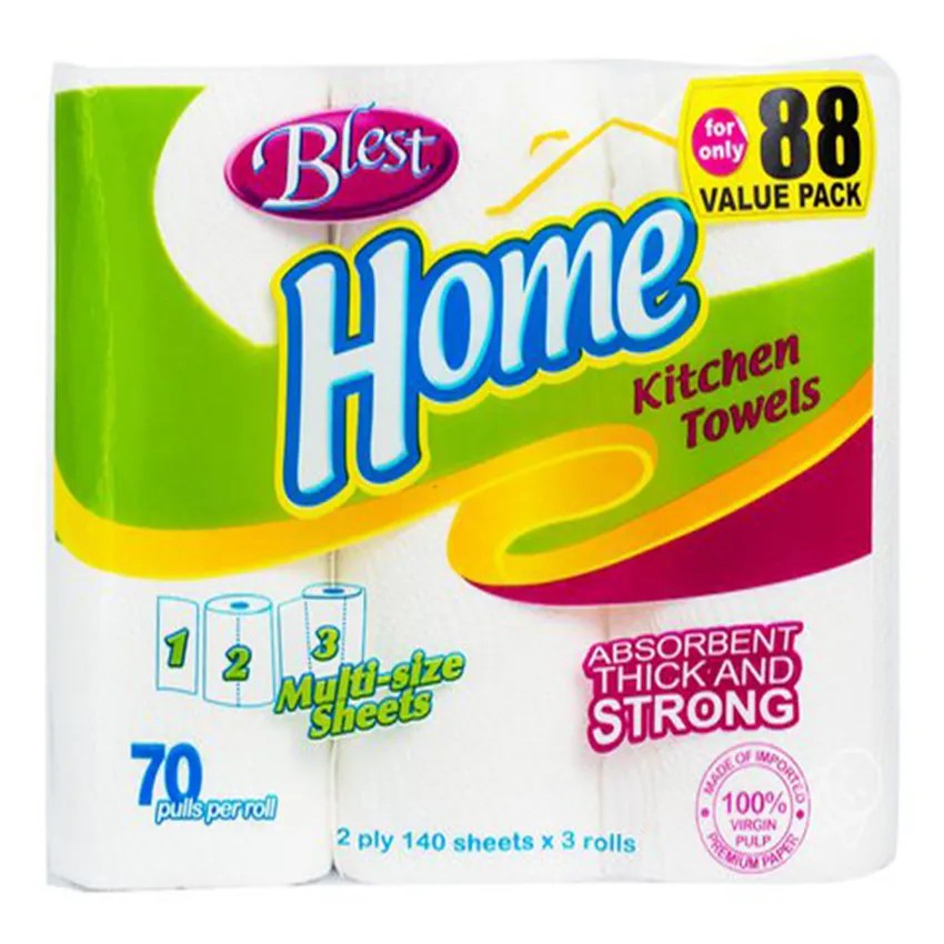 Blest Home Kitchen Towel 70 Pulls 3'S Citimart